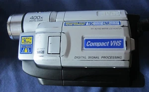 JVC GR-FXM37E Compact VHS Camcorder 400xDigitalzoom for parts or repair - Bild 1 von 4