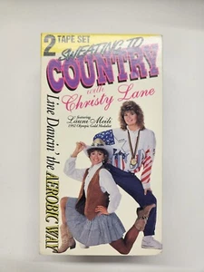 Sweating to Country with Christy Lane Vol. 1 and 2 (VHS Tape, 1992) - Picture 1 of 5