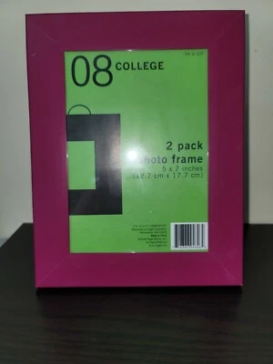 Marco de fotos 2-5x7 magenta - marca College Target Foto 1 de 4
