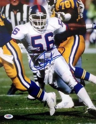 LAWRENCE TAYLOR SIGNED AUTOGRAPHED 11x14 PHOTO NEW YORK GIANTS PSA/DNA - Image 1 of 3