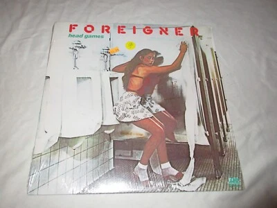 FOREIGNER Head Games (1979) LP Lou Gramm Dirty White Boy Classic Rock Atlantic - Image 1 of 4