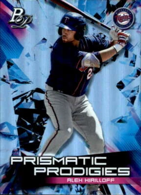 2019 Bowman Platinum Prismatic Prodigies #PPP-34 Alex Kirilloff Minnesota Twins - Image 1 of 2