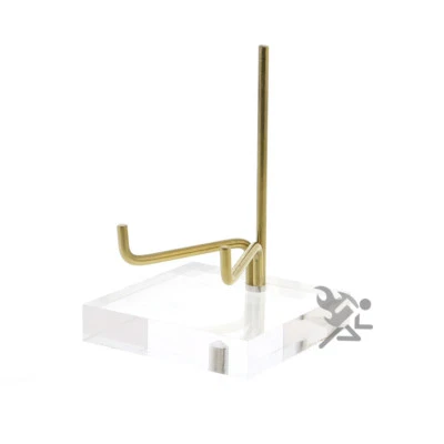 OnFireGuy Mineral Geode Fossil Display Stand, Adjustable Metal Arm 3-1/2" High - Image 1 of 4