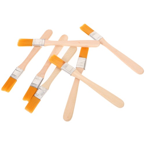 6 Pcs Fence Paint Brushes Kids Professional Oil Painting for eBay