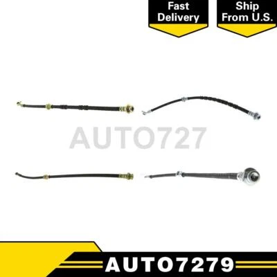Front Rear 4PCS Brake Hydraulic Hose Brake Line For Infiniti I35 2002 2003 2004 Foto 1 de 4