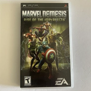 Marvel Nemesis: Rise of the Imperfects 2005 Sony PSP Video Game CIB - Picture 1 of 3