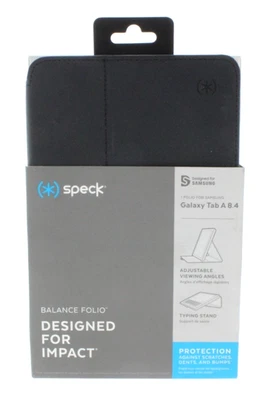 Speck Balance Folio Cover Case for Samsung Galaxy Tab A 8.4 inches Black New - Image 1 of 2