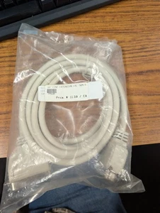NEW OLD STOCK 10 FOOT DB36 Male to Male Parallel Printer Cable IEEE1284 - Picture 1 of 1