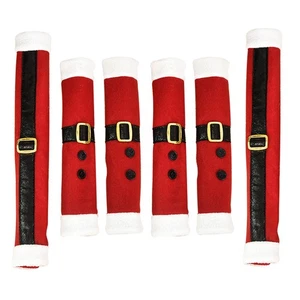 6Pcs Refrigerator Handle Covers Microwave Oven Handle Gloves for Christmas - Picture 1 of 6