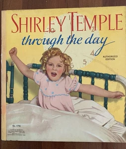 SHIRLEY TEMPLE THROUGH THE DAY, AUTHORIZED ED. PHOTO ILLUS., 1937 - Picture 1 of 6