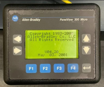 Allen Bradley 2711-M3A18L1 Series A Rev E PanelView 300 Micro RS-232 FRN 4.20 - Image 1 of 3