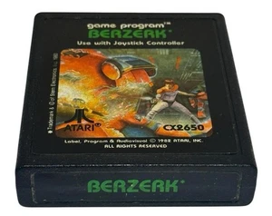 Berzerk (Atari 2600 1982 CX-2650) - TESTED - Picture 1 of 2