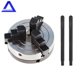 Mini mandril de torno de madera de 3" y 3 mordazas portabrocas de torno autocentrado con rosca de 1 × 8 tpi - Imagen 1 de 12