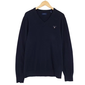 Pulóver GANT Para Hombre Azul Lana WK4 Talla L - Imagen 1 de 8