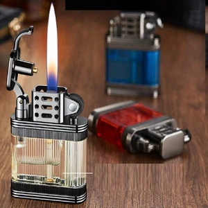 ✅Free Name Engrave ✅Soft Fire✅ GAS lighter✅ Translucent tank ✅Christmas ✅#311 - Picture 1 of 69