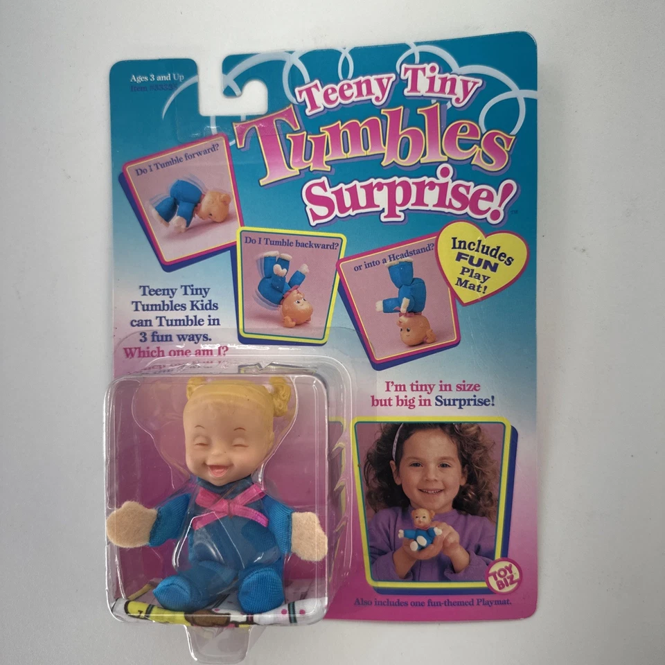 1996 Teeny Tiny Tumbles Surprise No. 33335 ToyBiz NRFB