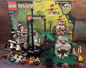 LEGO Western: Rapid River Village (5976) Complete With Box And Manual