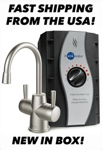 InSinkErator FHC250SN Heiß- und Kaltwasserspender Wasserhahn Satin Nickel - Bild 1 von 13