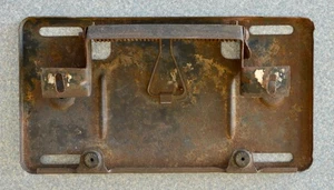 VINTAGE 1965 PLYMOUTH BELVEDERE II REAR LICENSE PLATE BRACKET - MOPAR B-BODY - Picture 1 of 2