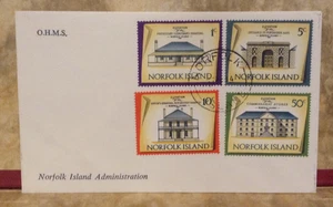 Norfolk Island Administration, Rare sent "OHMS"  #2 - Picture 1 of 3