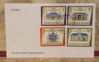 Norfolk Island Administration, Rare sent "OHMS"  #2 - Image 1 of 3