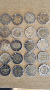 2 Euro Münzen Sammlung Set. Aus Verschiedenen Europäischen Länder - Bild 1 von 1
