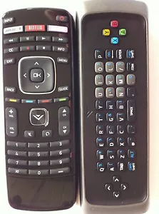 New Vizio XRT303 3D Keyboard Qwerty Remote for E3D320VX E3DB420VX E3D470VX 3D TV - Picture 1 of 4