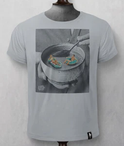 Dirty Velvet Clothing - Organic Cotton ‘Soup Of The Day' T-shirt (Medium ONLY) - Picture 1 of 1