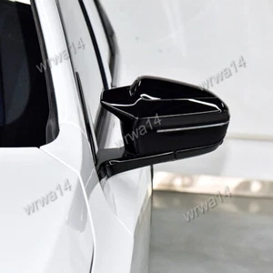 Cubiertas de espejo retrovisor lateral negro brillante para BMW X3 G45 M50 xDrive 30e 2025+ repuesto - Imagen 1 de 12