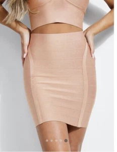 ๐ค Guess Mirage Bandage Pencil Skirt Size L ๐ค - Picture 1 of 4