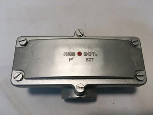 Montaje de conducto en T Red Dot EXT-1 aluminio 1" a prueba de explosiones - Imagen 1 de 5