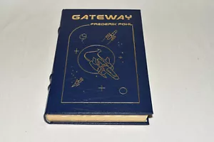 SIGNED Easton Press GATEWAY Frederik Pohl 1ST EDITION 1986 LEATHER FINE/RARE/OOP - Picture 1 of 17