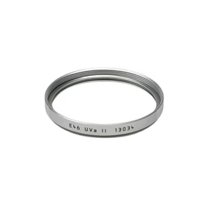 Official Leica Filter E46 UVA II Silver 13034 "Filter diameter: 46mm" Brand new - Picture 1 of 3