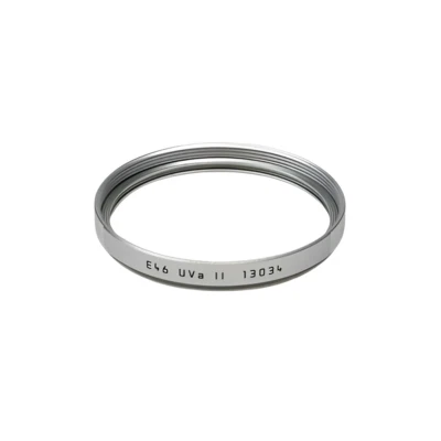 Official Leica Filter E46 UVA II Silver 13034 "Filter diameter: 46mm" Brand new - Image 1 of 3