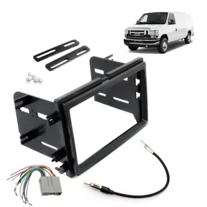 Se adapta a la instalación completa de tablero de radio Ford Econoline + arnés de cable + adaptador de antena - Imagen 1 de 1