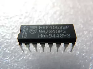 2 x Circuits Intégrés HEF4053BP - Philips - Picture 1 of 1