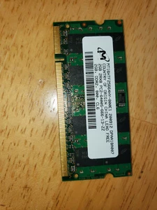 MICRON 2GB DDR2 SODIMM PC2-6400 2RX8 Memory Module - Picture 1 of 1