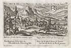 Chur Vue G&#233;n&#233;rale Canton De Grisons Suisse Gravure sur Cuivre Meisner 1630