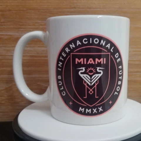 Internacional de Fútbol Inter Miami Mug Cup Taza 11oz Coffee Soccer Fútbol Regal Cover