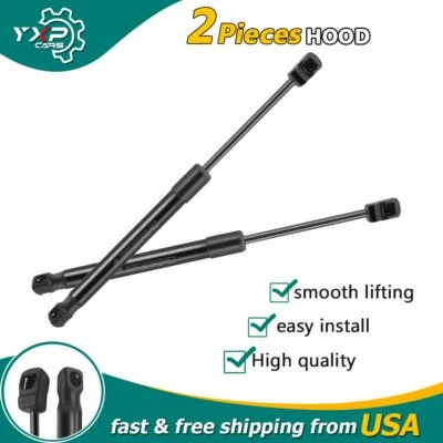 2*Front Hood Lift Support Shock Strut For 2004-2015 Nissan Titan Pathfind Armada - Image 1 of 4