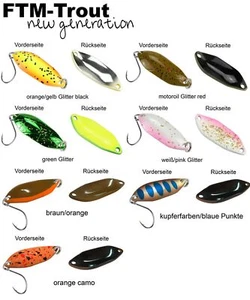 FTM Spoon Hit Blinker 3,3g - Forellenblinker, Spoon Blinker, Löffelblinker - Bild 1 von 8