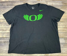 Nike Oregon Ducks T-shirt Mens Size 3XL Black Graphic Short Sleeve