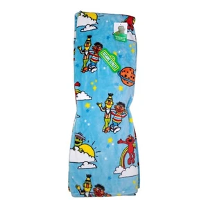Sesame Street Decorative Throw Blanket 60" X 70" Polyester Plush Bert Ernie - Picture 1 of 9