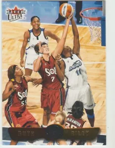 2002 Fleer Ultra WNBA #37 Ruth Riley Sol Shock Silver Stars Finals MVP - Picture 1 of 2