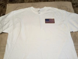 New Gildan Heavy Cotton American Flag T Shirts in Large with Free Shipping! - Picture 1 of 1