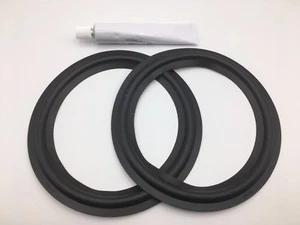 2 x 6,5"" gomma perni adatti per JBL/Infinity/Jamo/Magnat incl. colla 20 ml #28 - Foto 1 di 1
