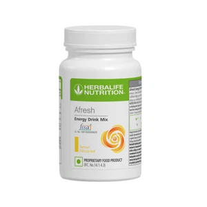 Herbalife Afresh Lemon - Energy Drink Mix Herbal Tea 50gm For Weight Loss + F/S - Picture 1 of 16
