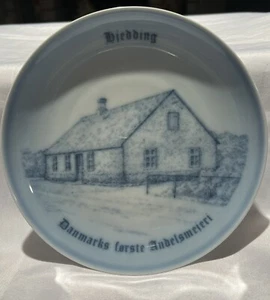Vintage RAR Bing Grondahl Copenhagen Porzellan 619 Hjedding Denmark Wandteller - Bild 1 von 10