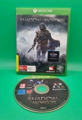 Middle Earth Shadow of Mordor Xbox One / Series X Game - Very Good Condition - Image 1 of 3