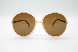 Vintage Metzler 0609 Brown Oval Sunglasses Glasses NOS - Picture 1 of 6